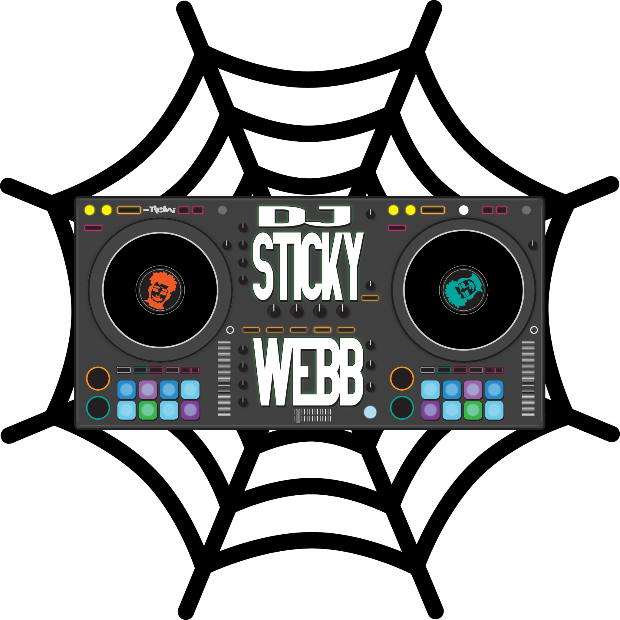 Sticky Webb logo